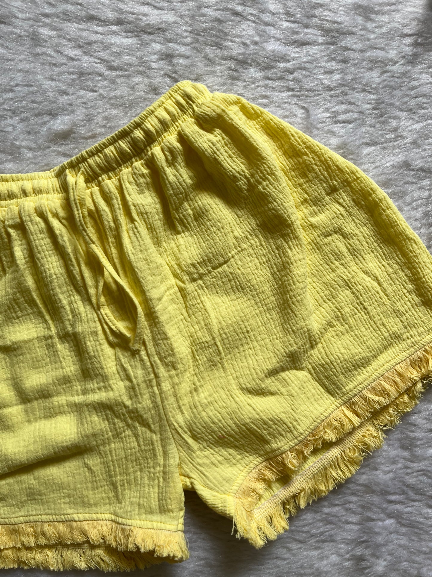 Linen cotton shorts 🤍