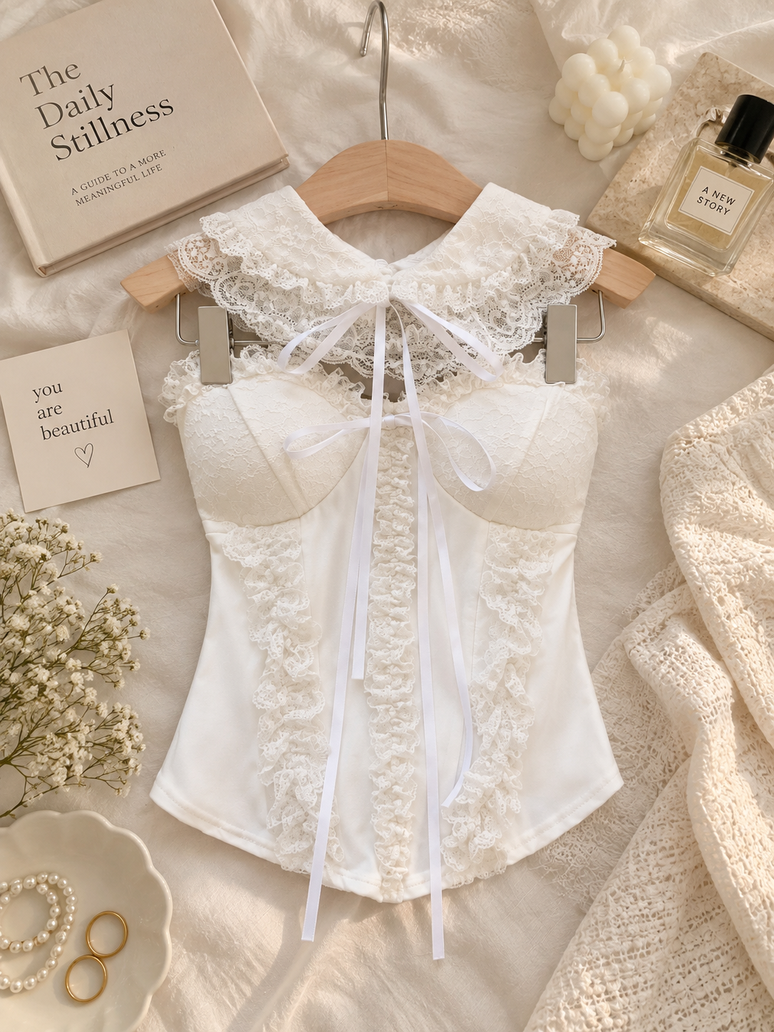 Cape style corsets