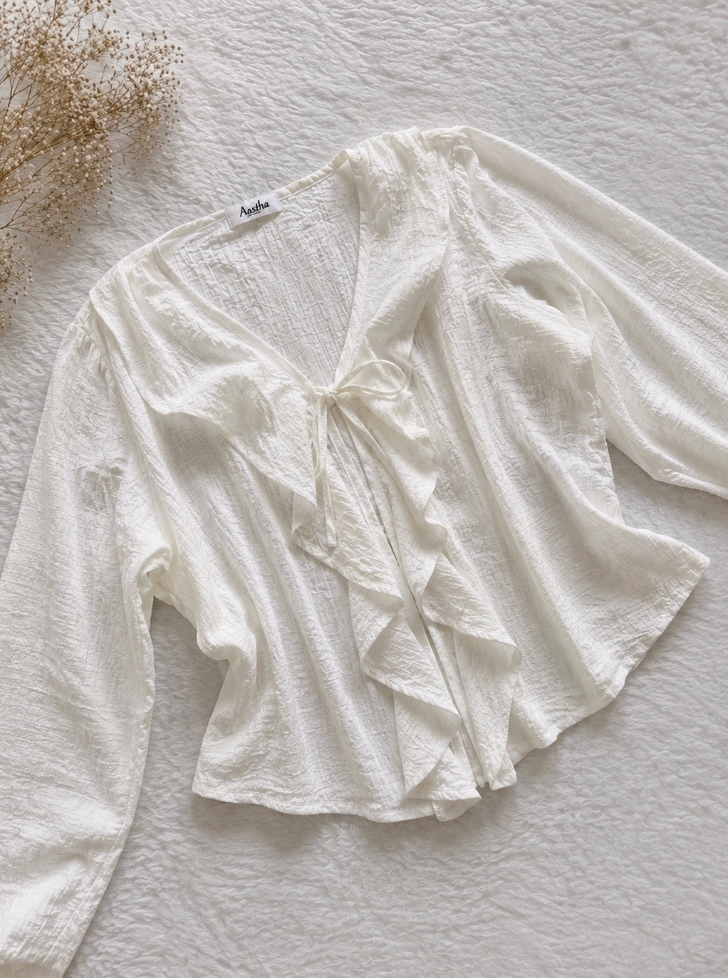 Ruffle crushed tops🫶🏻
