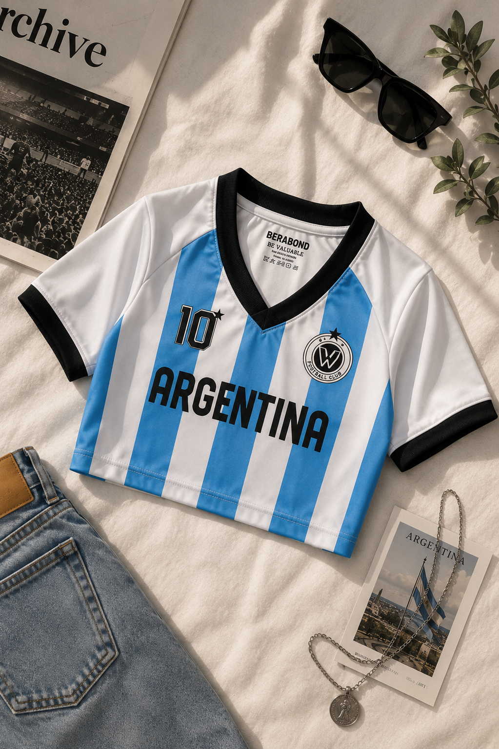 Arjentina fitted tee