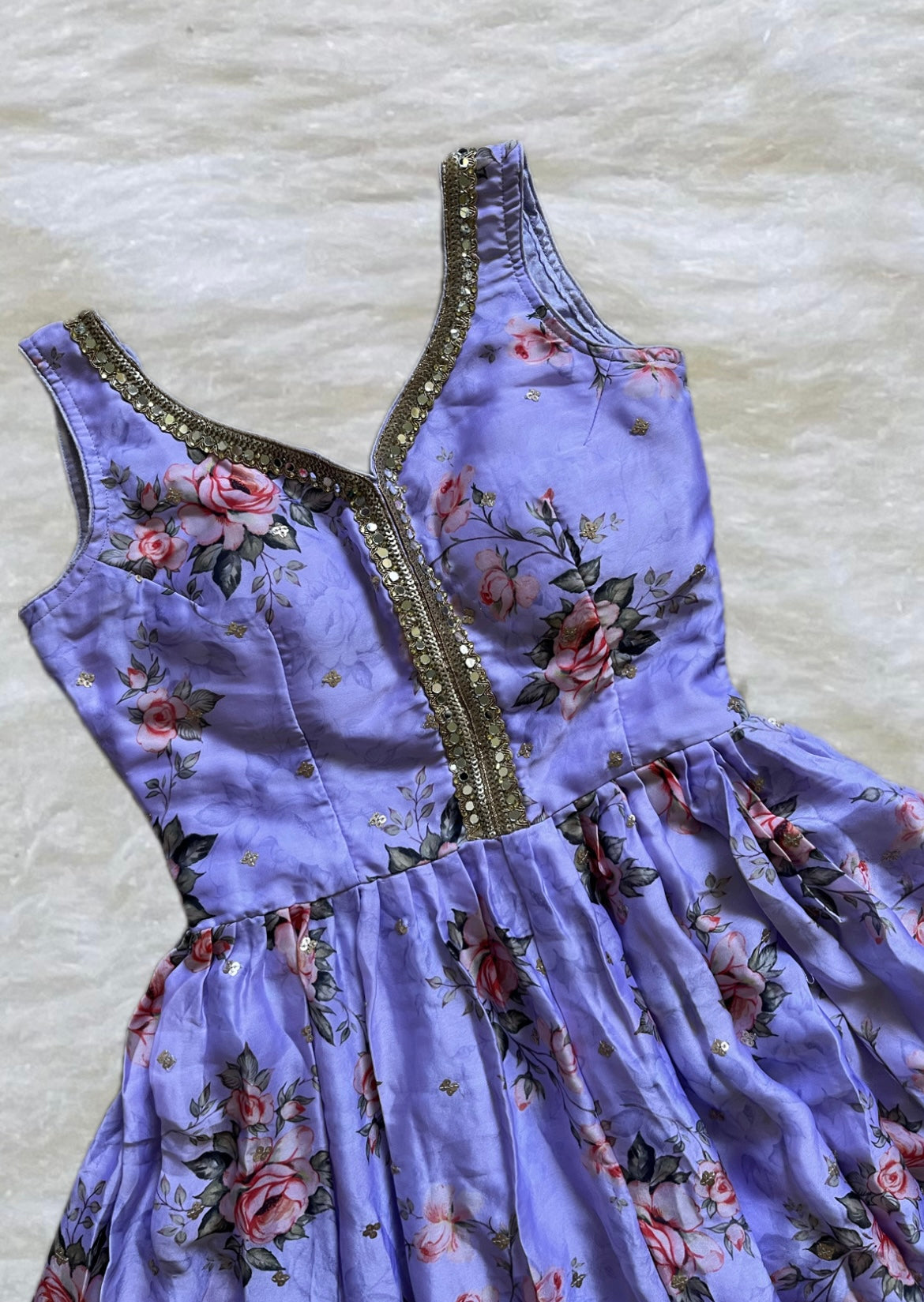 Purple lilac jumpsuit