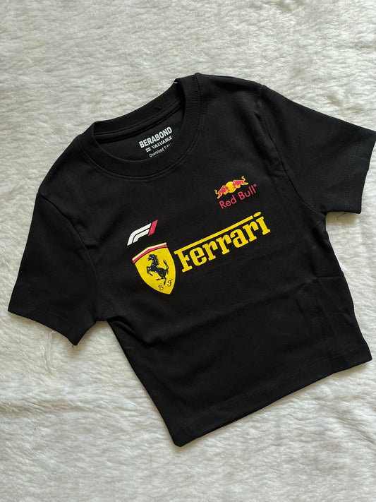Black ferrari tee❤️