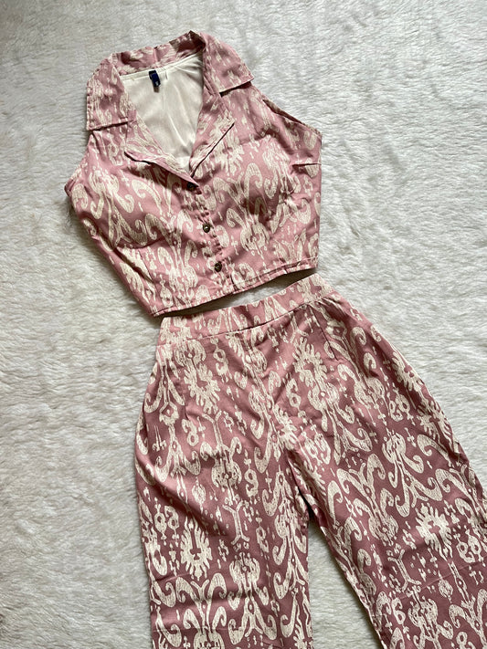 Ginger pink cordset🤍
