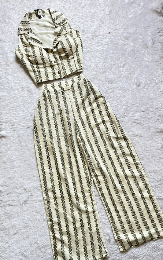 Printed cordset🤍