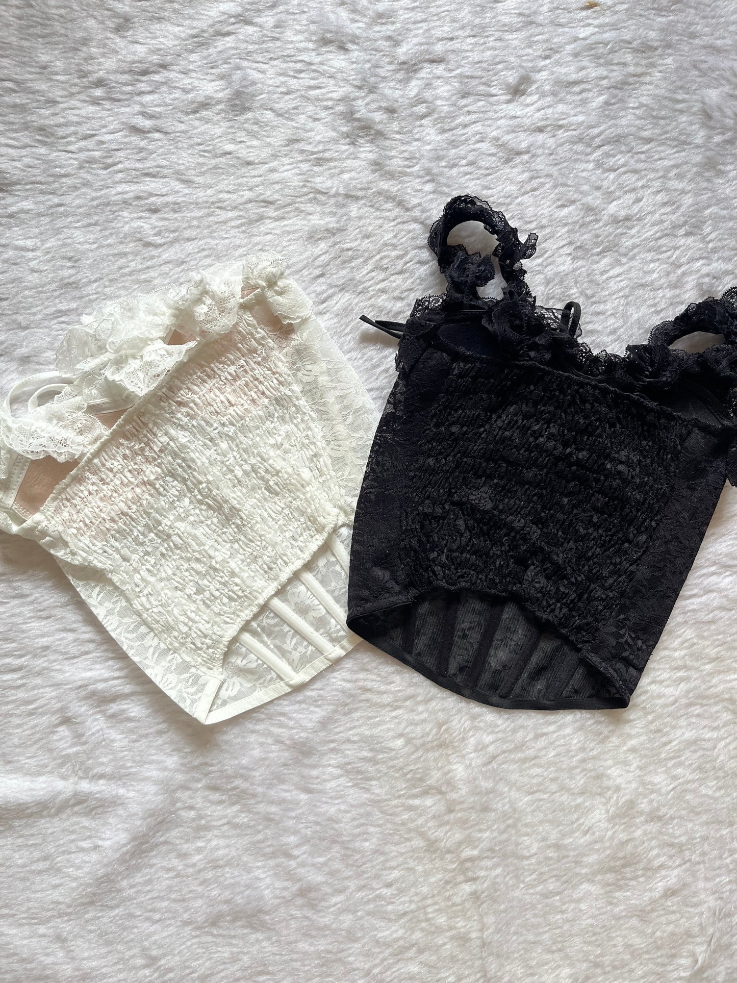 Lacy corsets