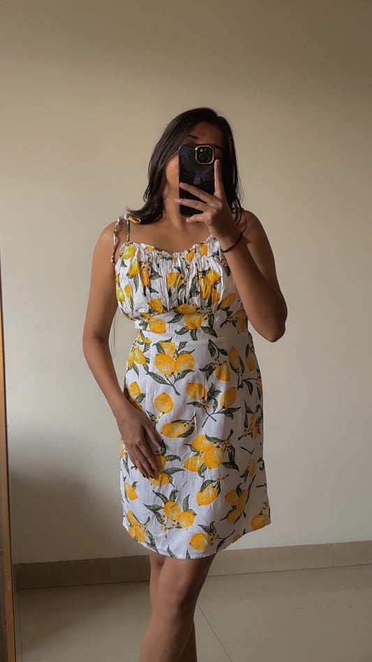 Yellow lemonade dress