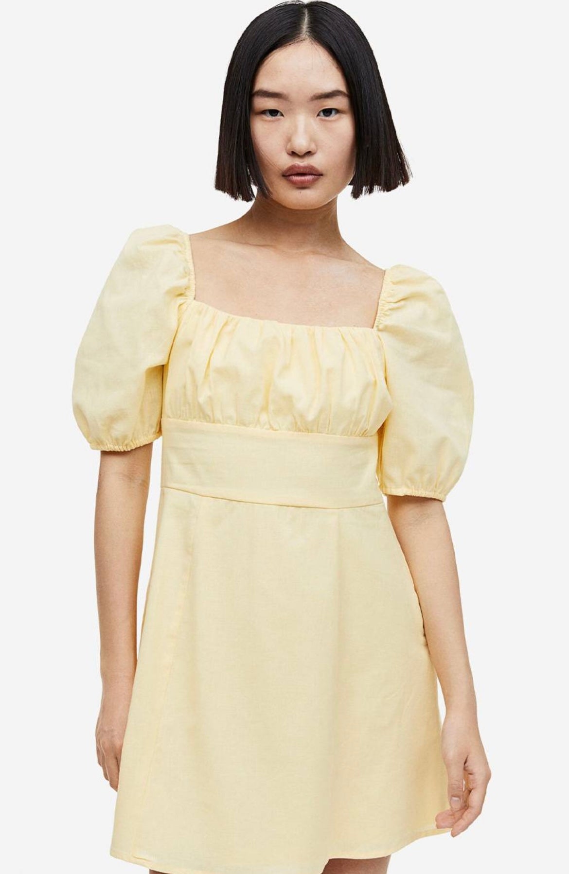 Butter Yellow Dress