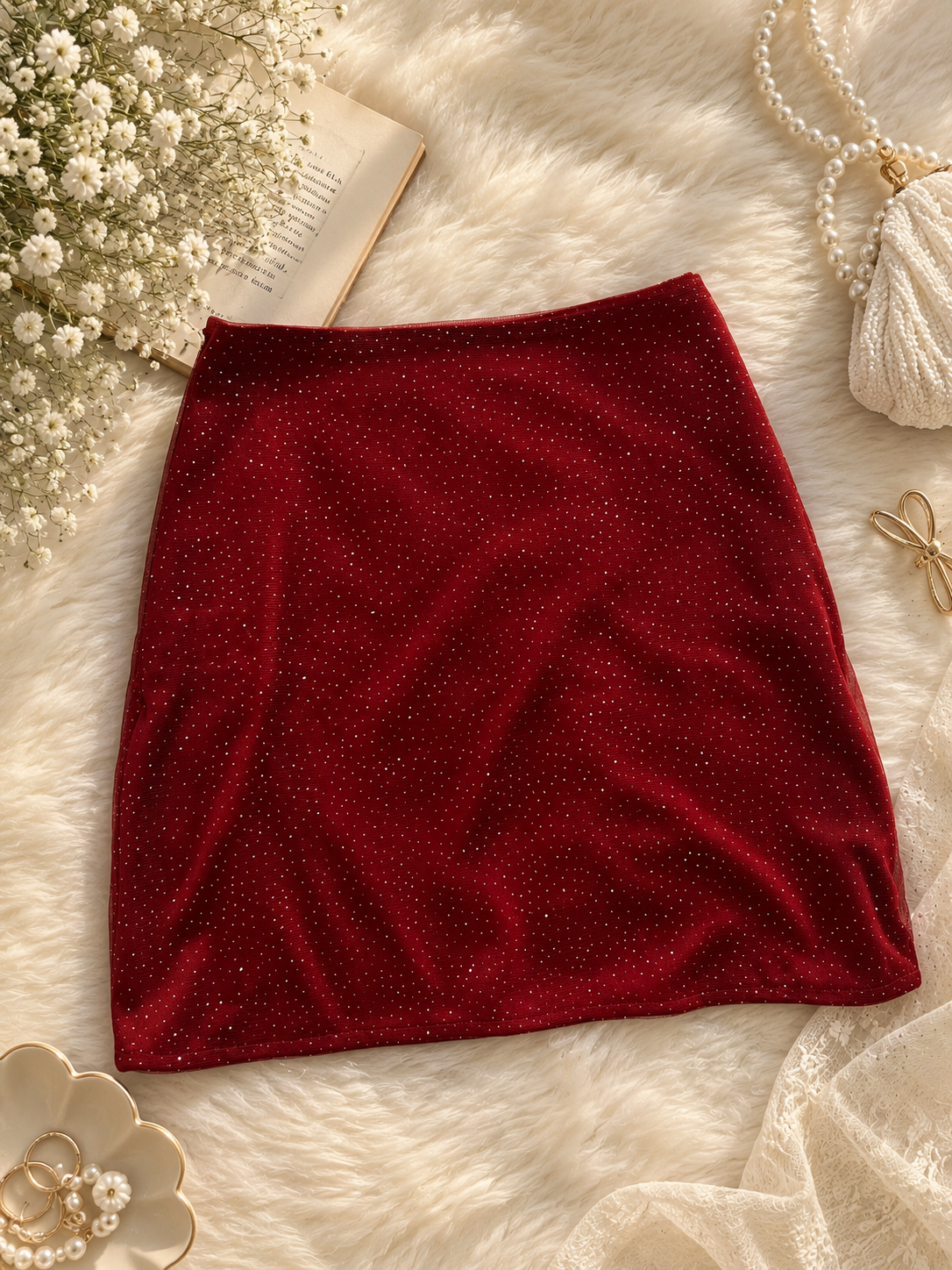 Light shimmer skirts