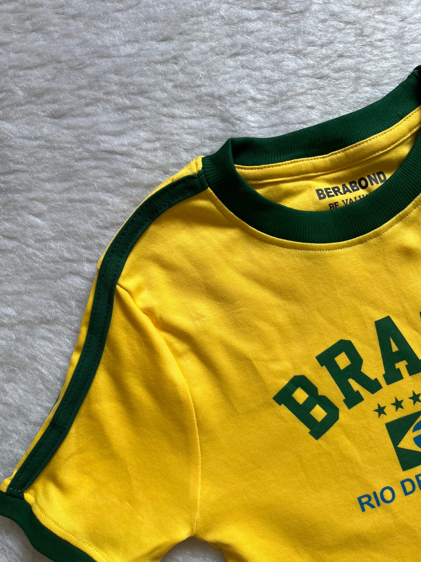 Yellow brasil tee❤️