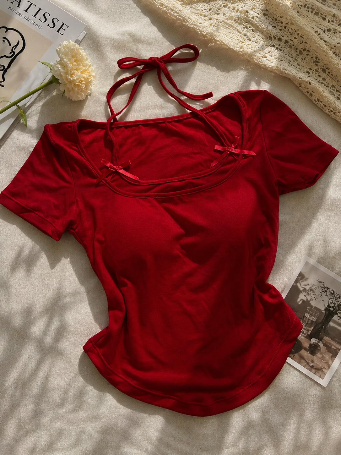 Built in bra tops