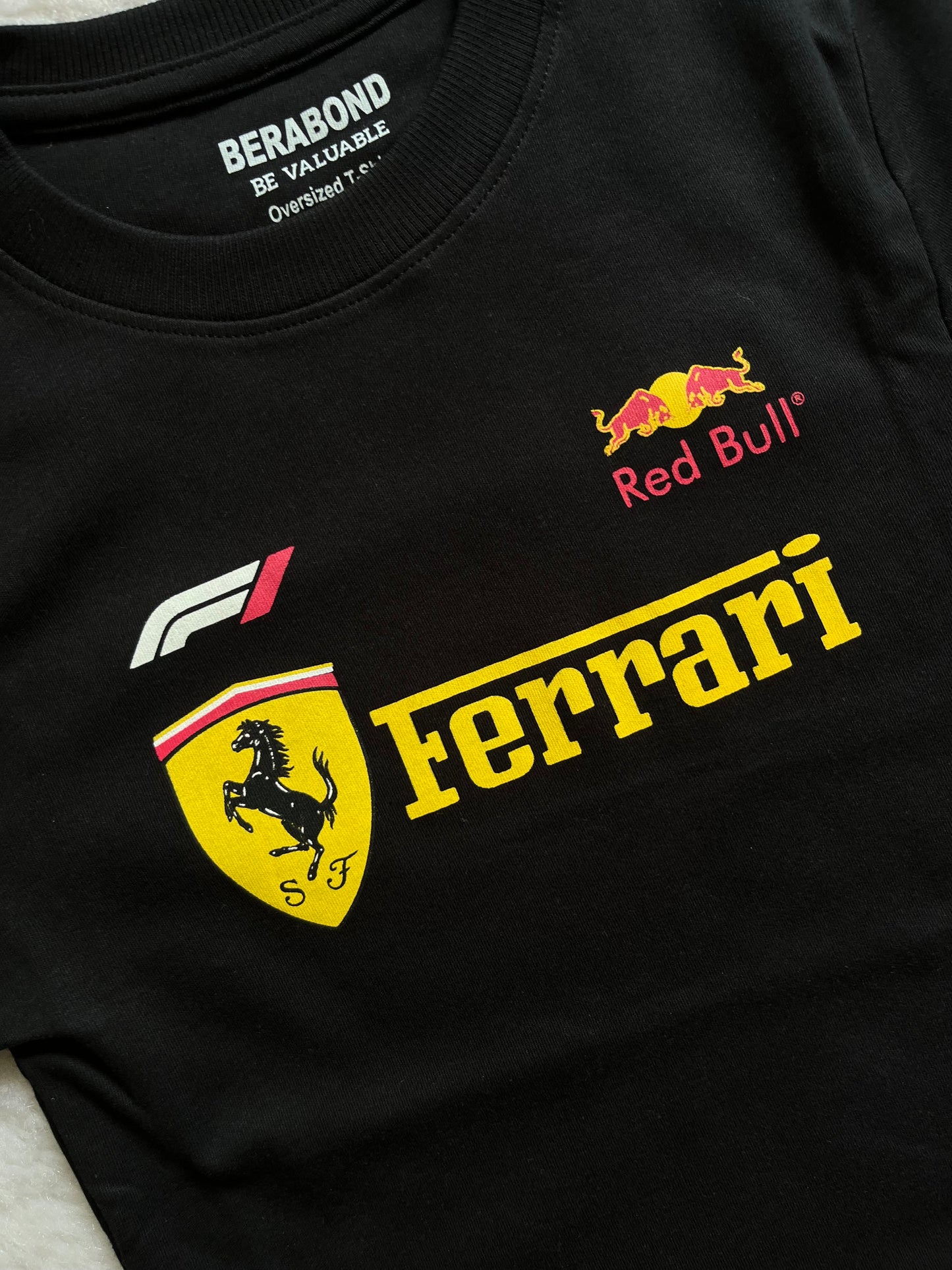 Black ferrari tee❤️