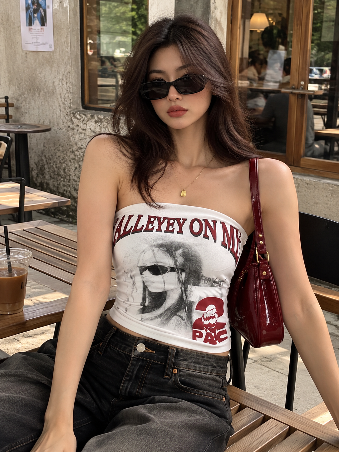Baddie tube tops