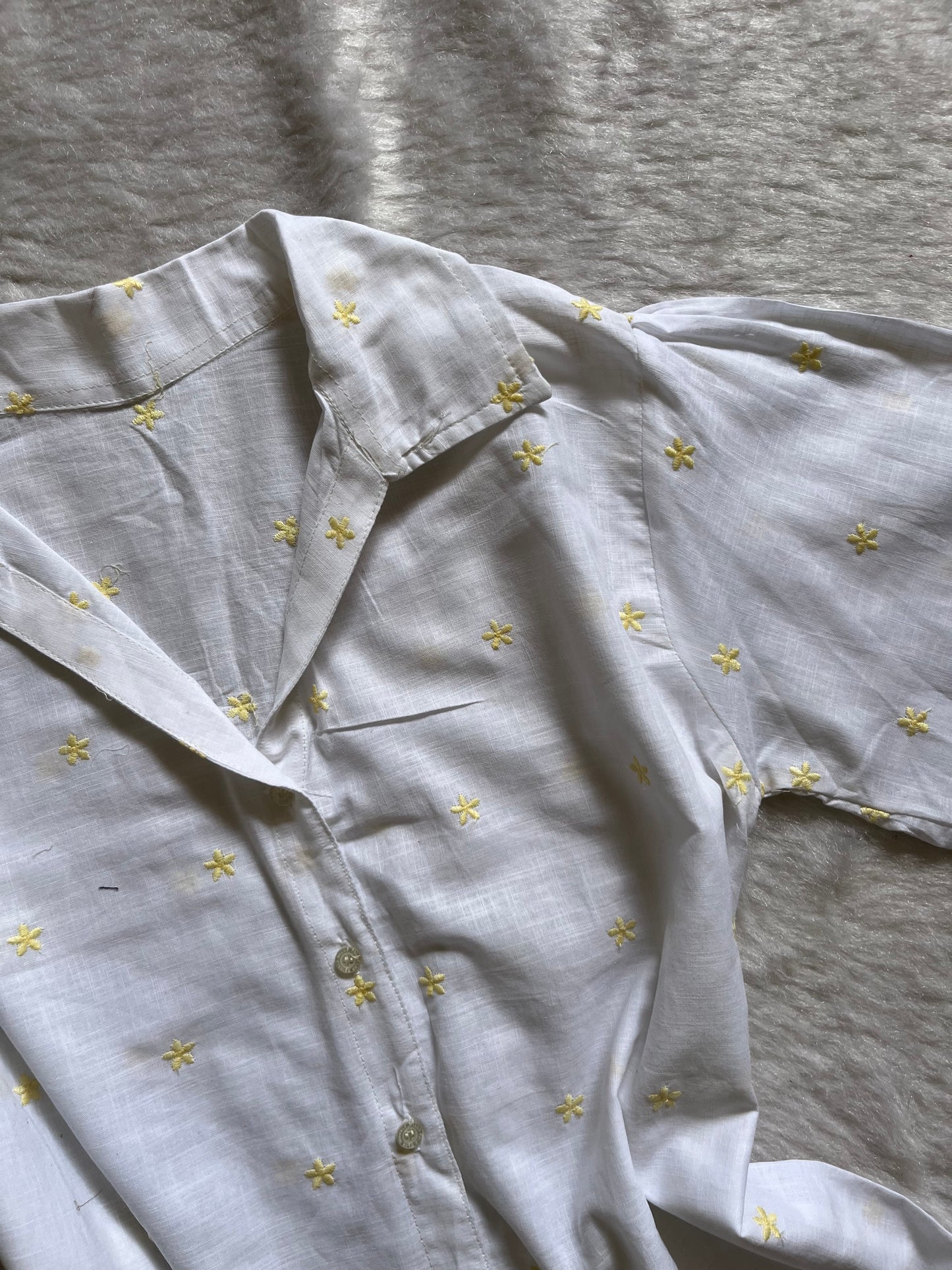 Daisies linen shirt