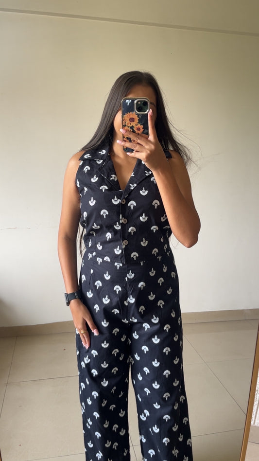 Black printed cordset