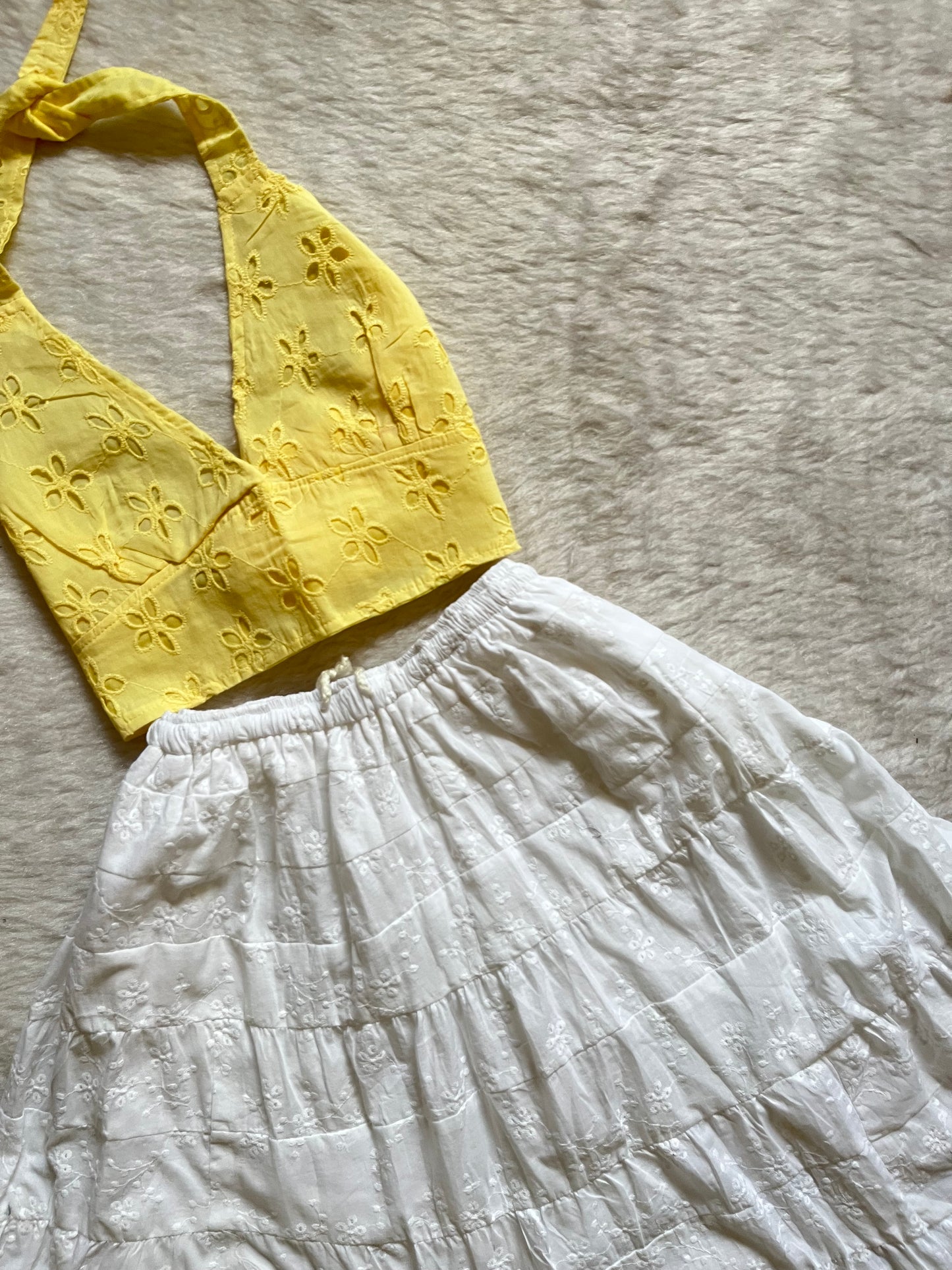 Desi Skirt set🤍