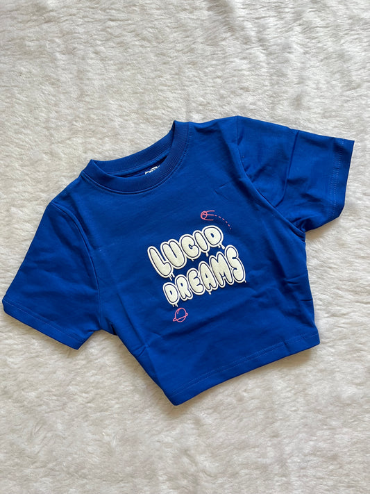 Lucid Dreams baby tee🤍