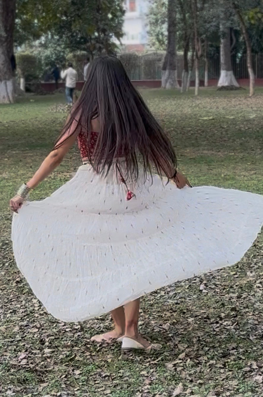 Printed skirts
