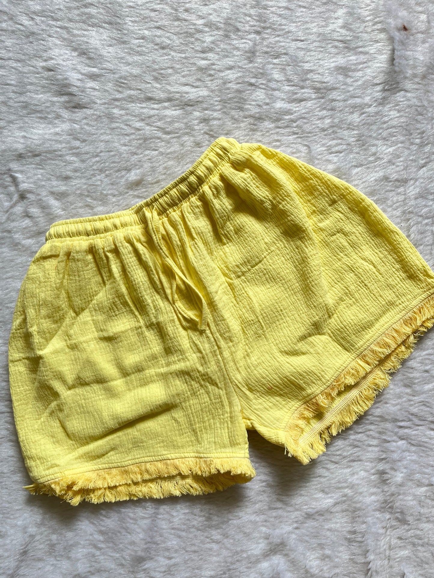 Linen cotton shorts 🤍