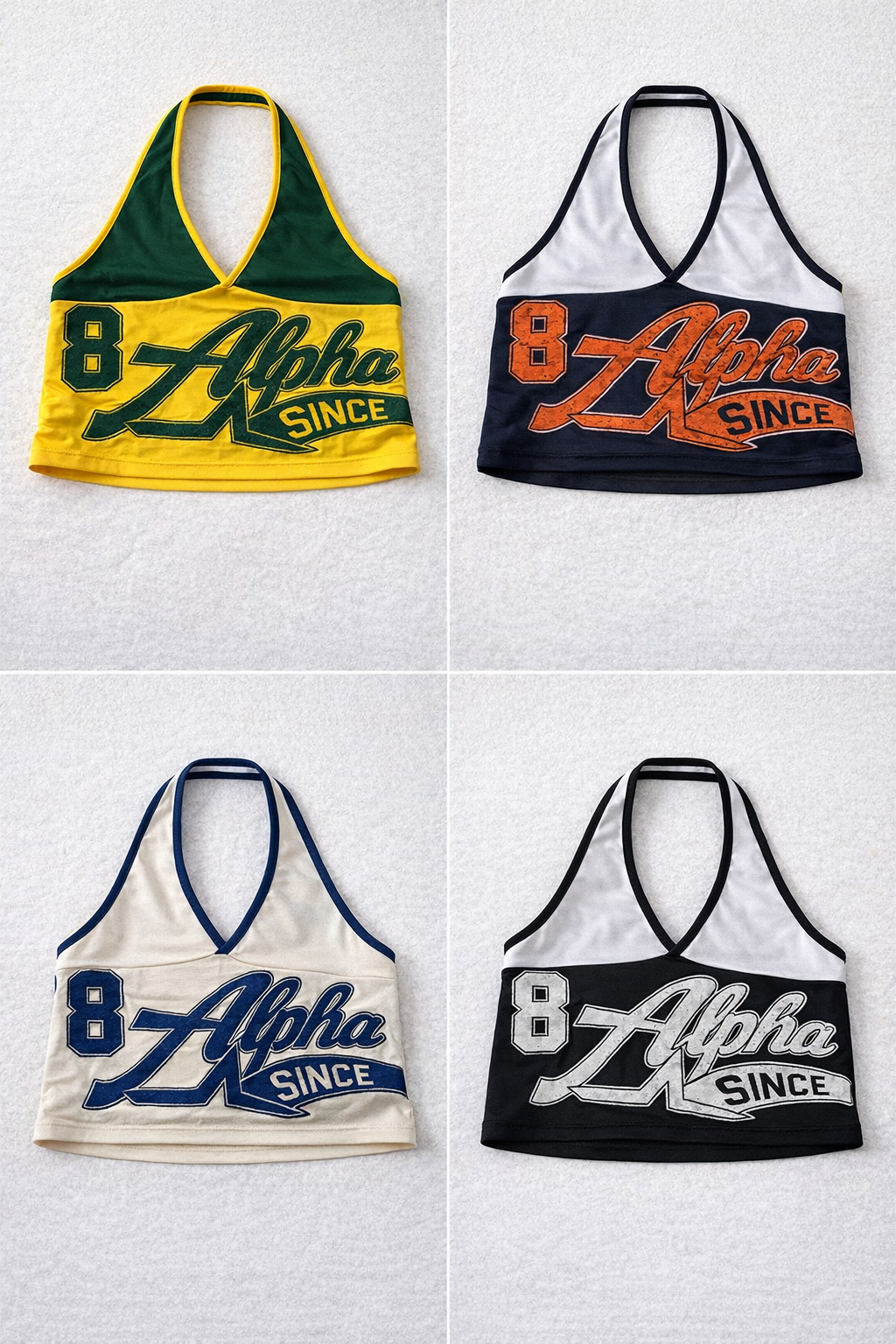 Sporty haulter tees