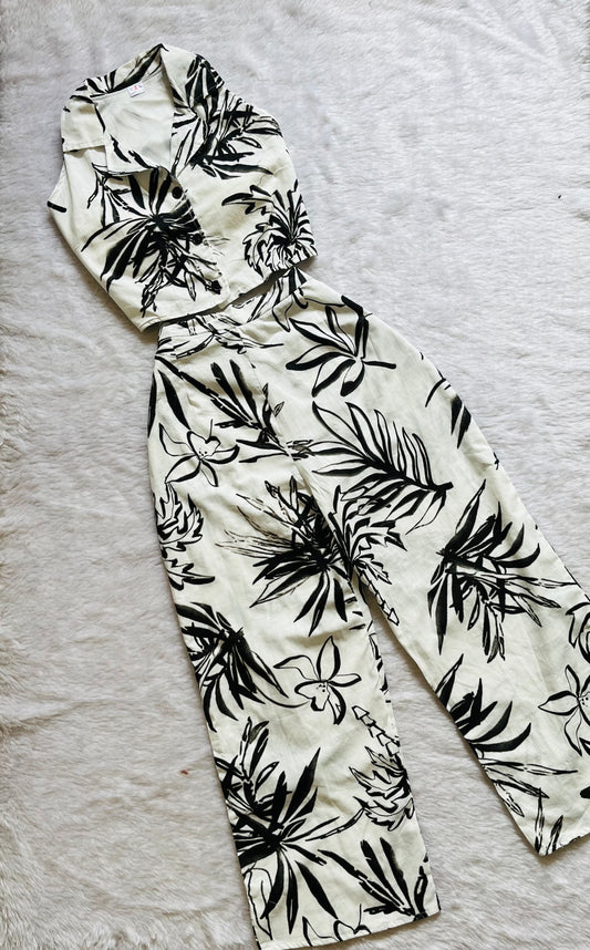 B&W Printed cordset🤍