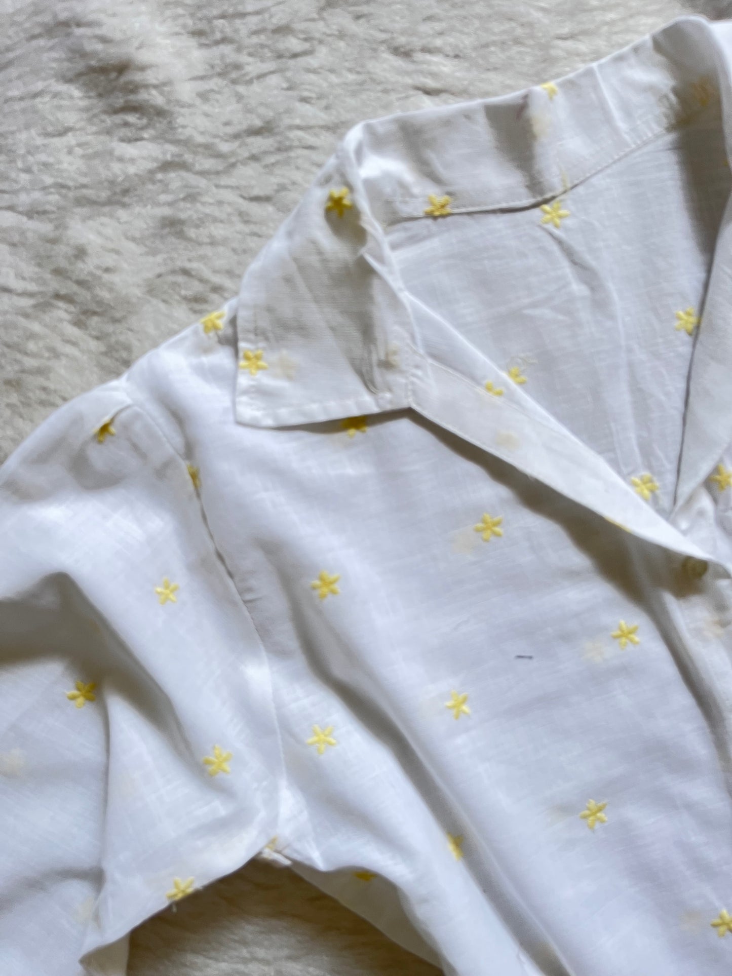 Daisies linen shirt
