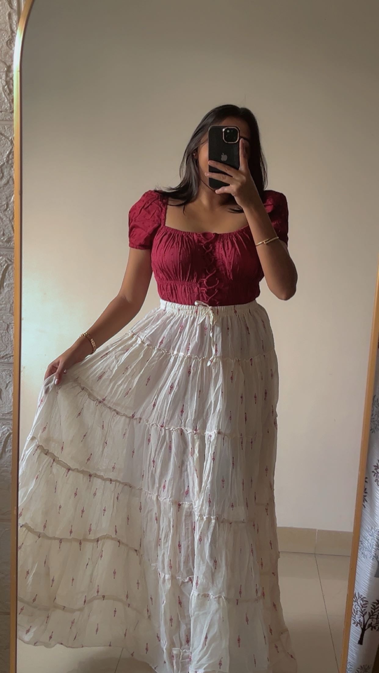 Printed skirts