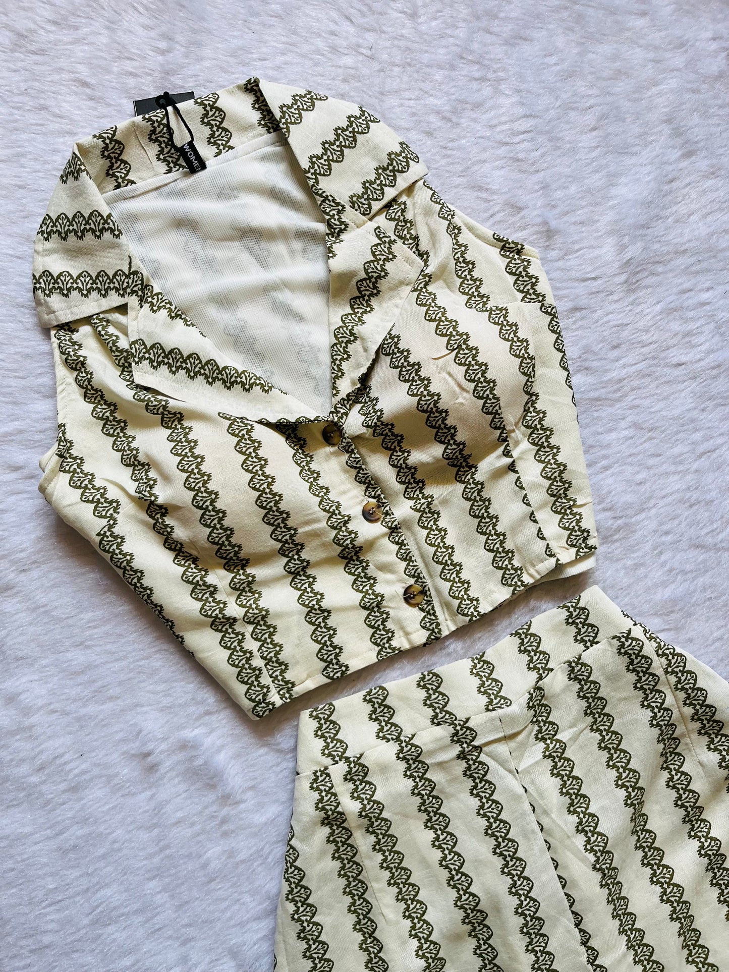 Printed cordset🤍