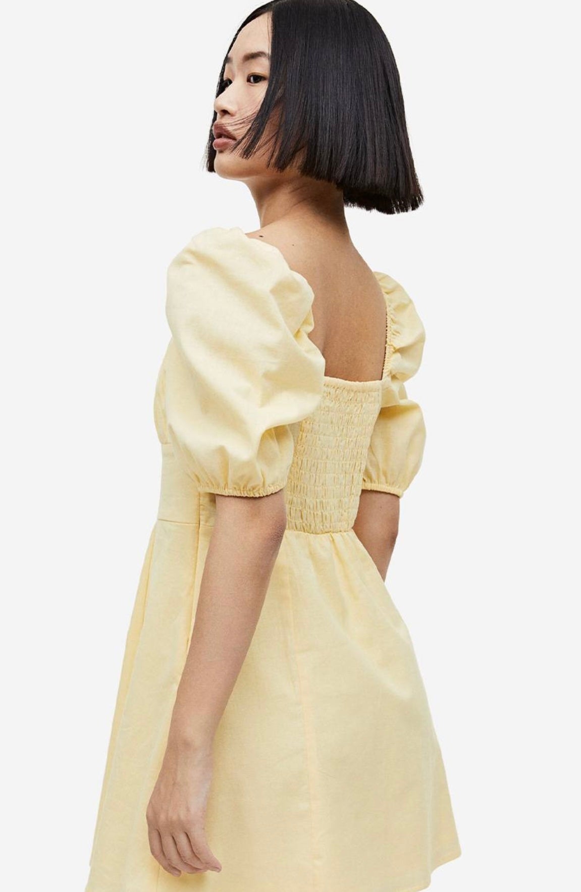 Butter Yellow Dress