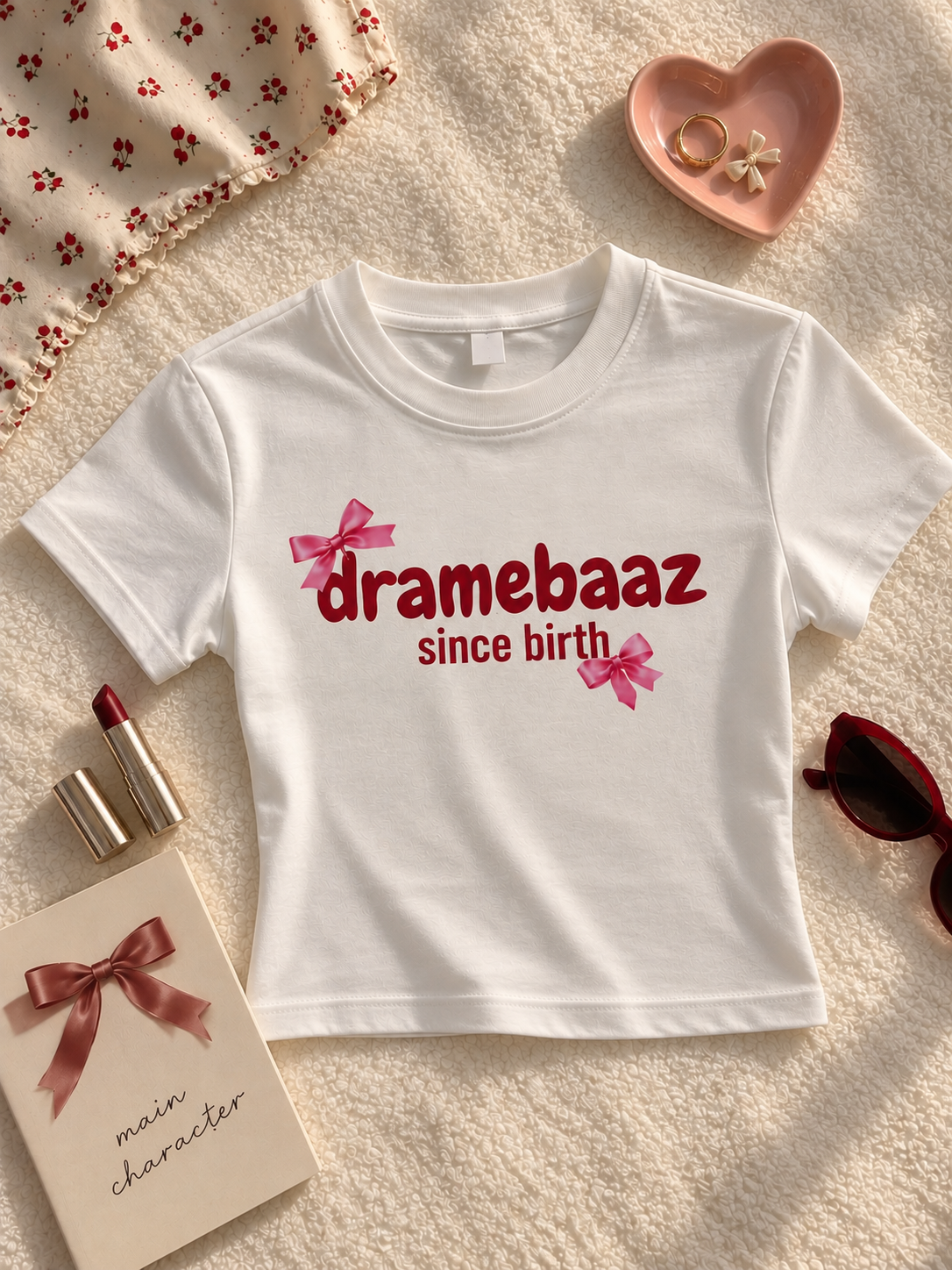 Dramebaaz fitted tee